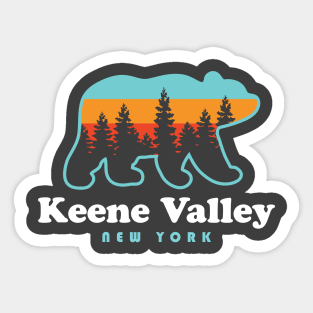 Keene Valley NY Adirondacks Bear Adirondack Mountains Sticker